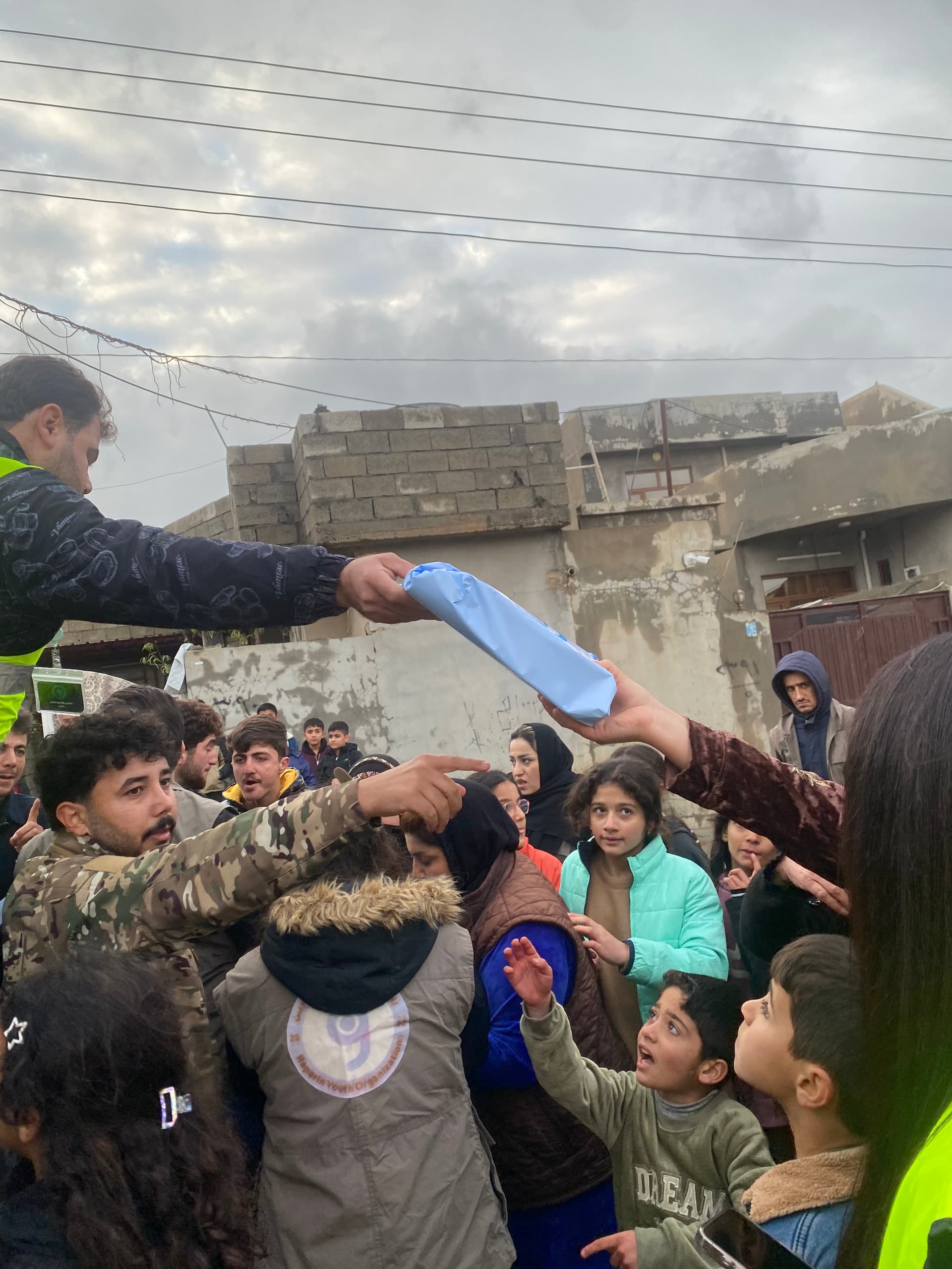 Humanitarian Aid and Delivery of Educational Supplies for Affected Students