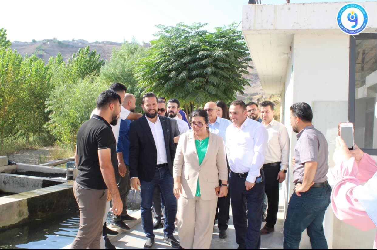 Ms. (Amal Jalal) President of Kurdistan Tourism Board visited Pishdar area – photo 2