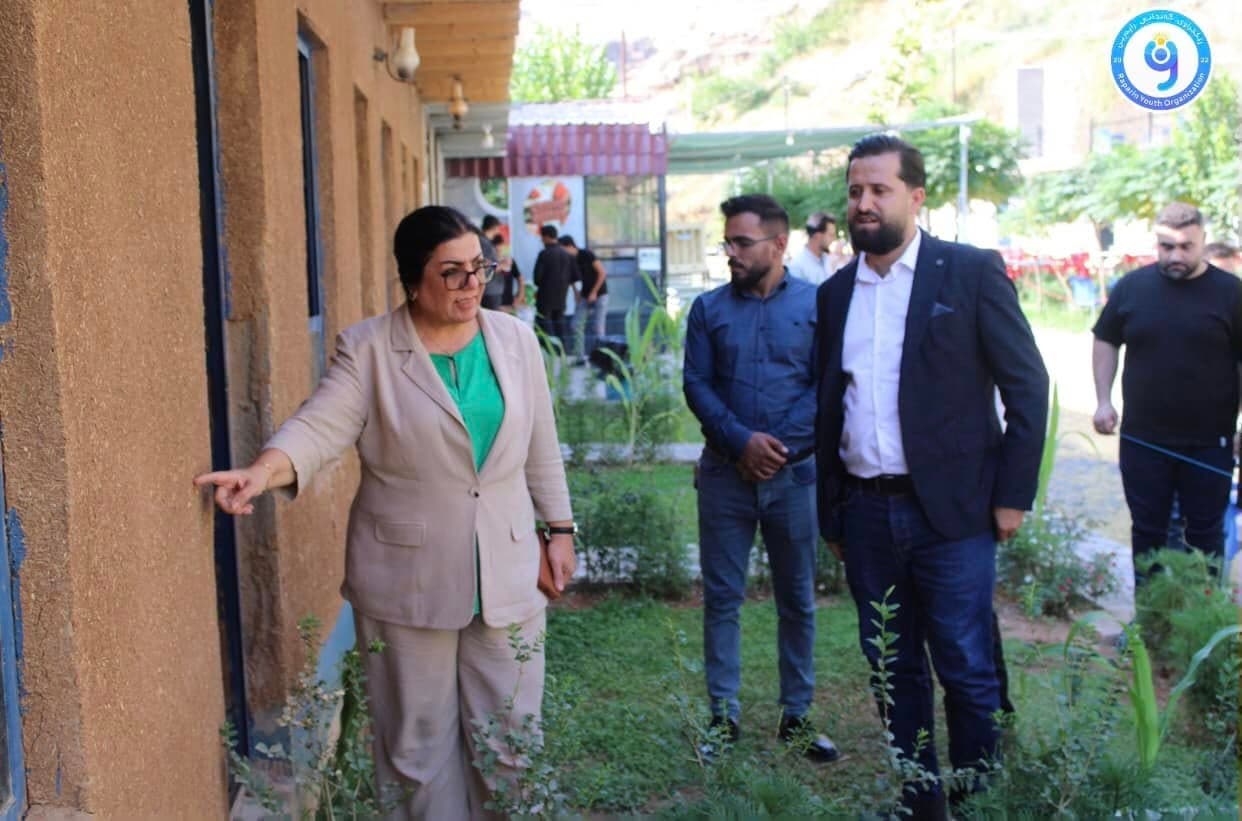 Ms. (Amal Jalal) President of Kurdistan Tourism Board visited Pishdar area – photo 3